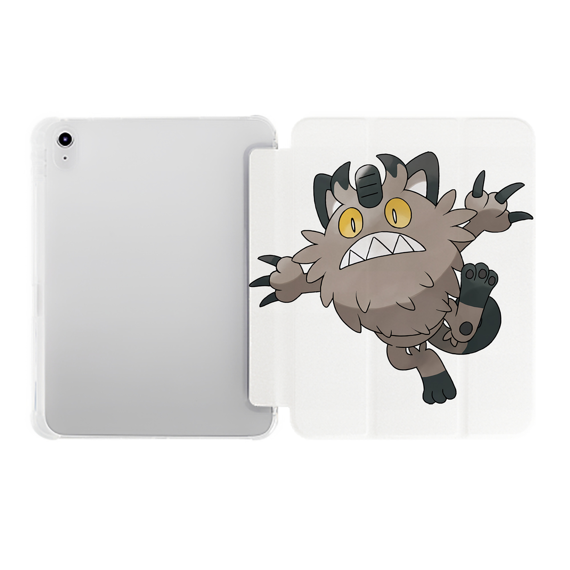 （画像用） ポケットモンスター Pokémon IPad ケース ペン収納付き 三つ折りスタンド PUレザー×シリコン 対応機種9.5/10.5/10.9インチ